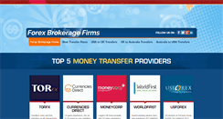 Desktop Screenshot of forexbrokeragefirms.com