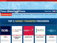 Tablet Screenshot of forexbrokeragefirms.com